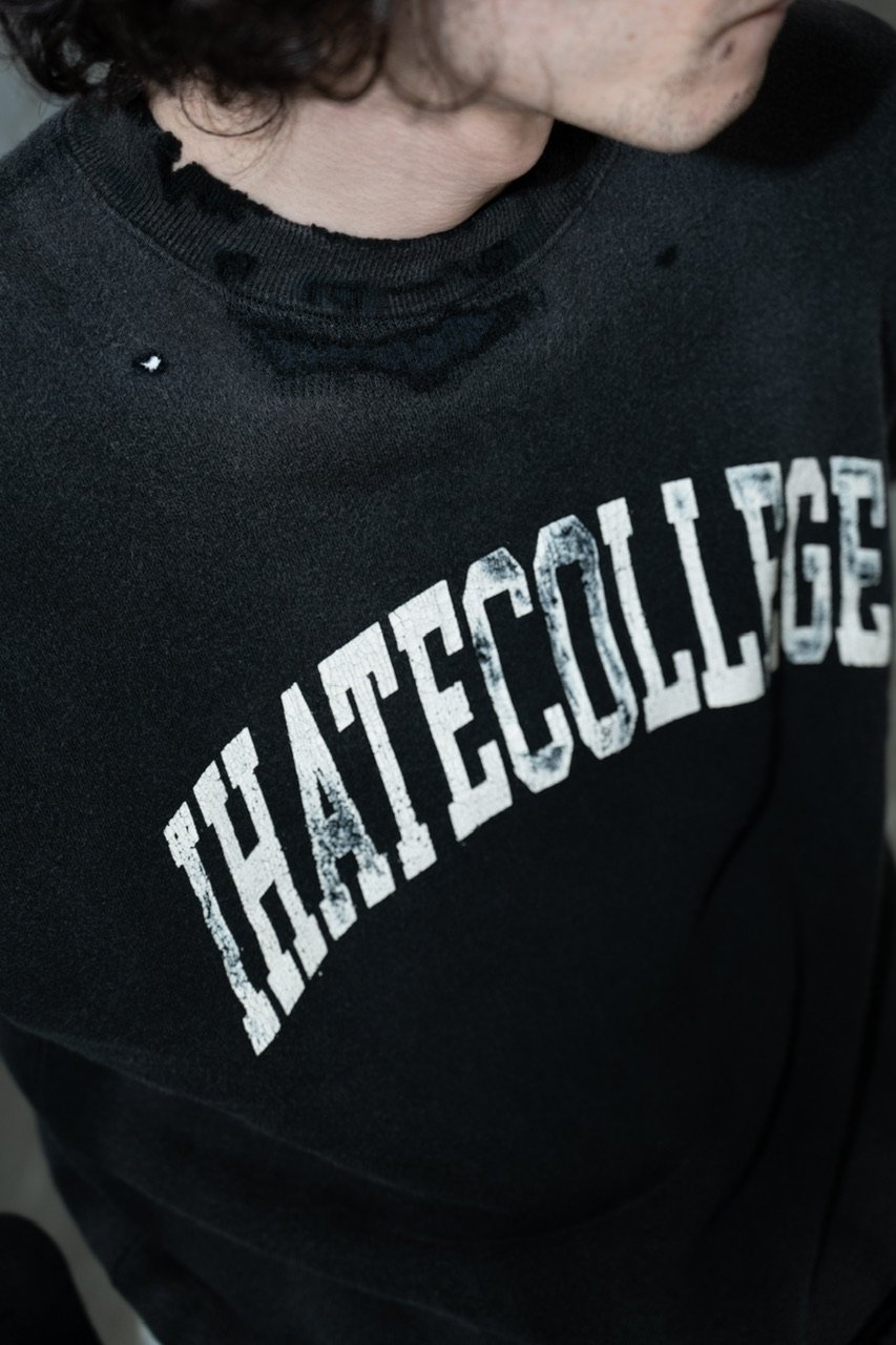 COLLEGE LOGO SWEAT by 33-310