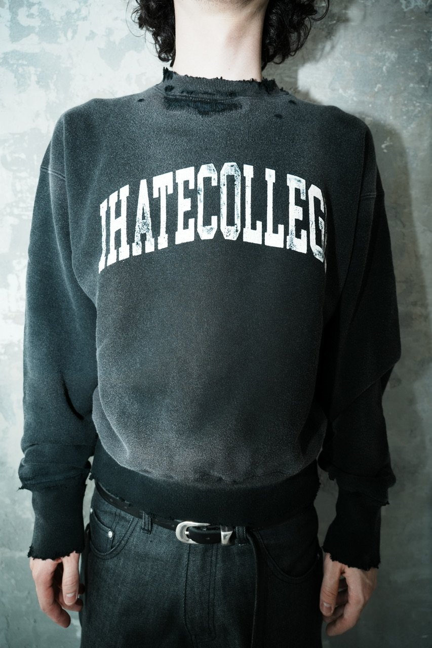 COLLEGE LOGO SWEAT by 33-310