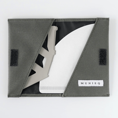 MUNIEQ Tetra Drip & Filter Pouch ドリッパー＆フィルターポーチ [TF-01PE-ov]　※ポーチのみ
