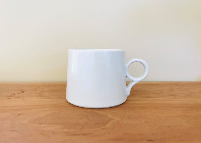 太田 祐子】白磁カップ＆ソーサ― | 肥前やきもの圏作家展 The Store
