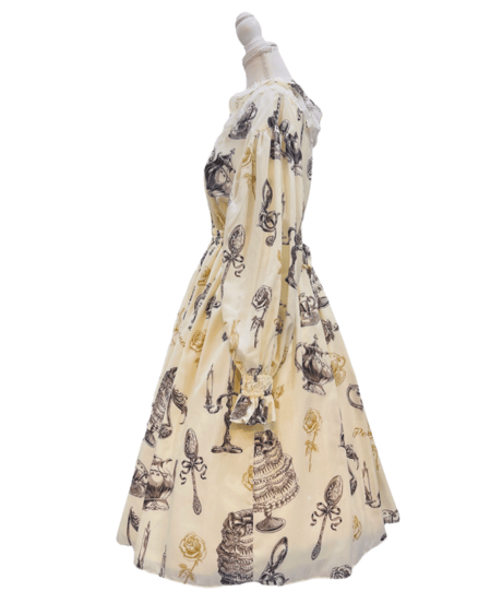 Little banquet one-piece（Ivory）