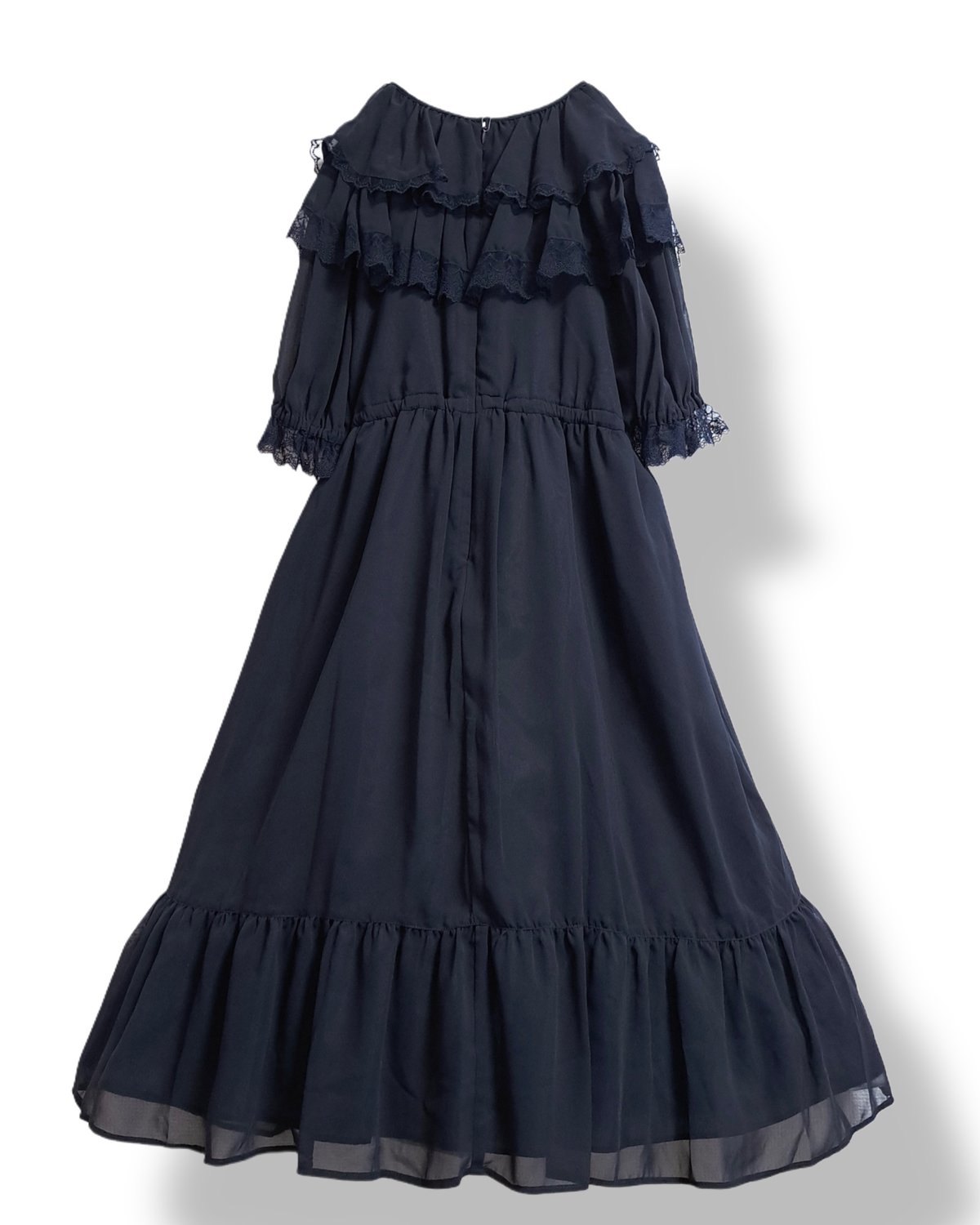 Thaleia one-piece dress（Blue Black） | Perla nel