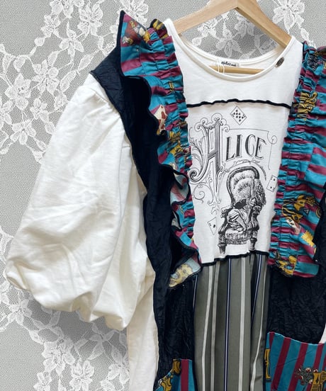 Mother's made/マザーズメイド　Perla nell'ostricaコラボワンピース(Blue)
