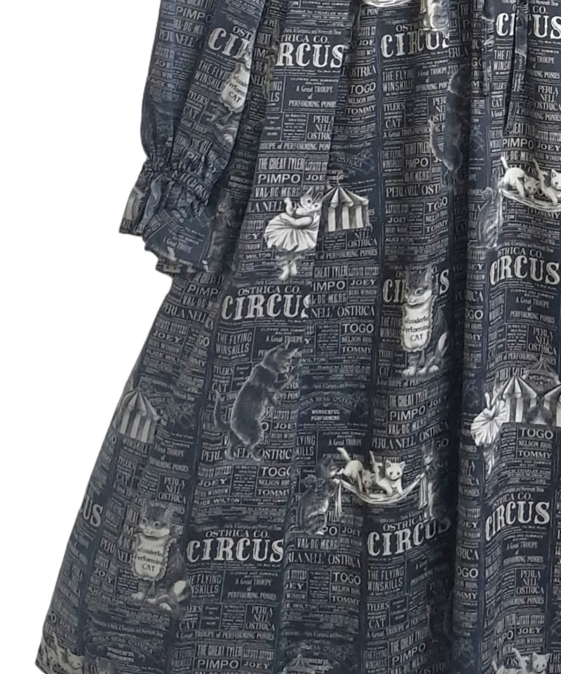 タグ付き♥キャットサーカス襟付きワンピPerla nell’ ostぺルラネルオ タグ付き♥キャットサーカス襟付きワンピPerla nell' ostぺル