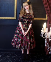 キャットサーカスキャミワンピース（グレー） | Perla nell' ostrica