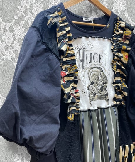 Mother's made/マザーズメイド　Perla nell'ostricaコラボワンピース(Black)