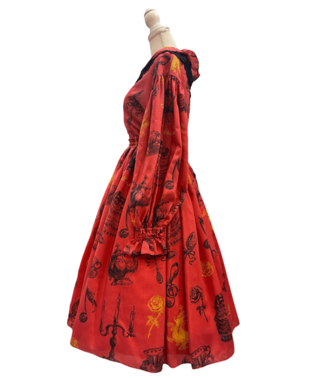 Little banquet one-piece（red）