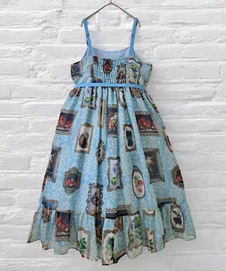 Fruit Still Life Art Museum Jumper Skirt（sax）