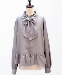【Lsize】Thetis Blouse（Gray）