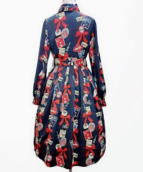 【２着目】Tipsy Ribbon one-piece