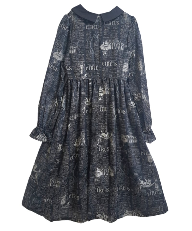 Duo A】キャットサーカス襟付きワンピース | Perla nell' ostrica