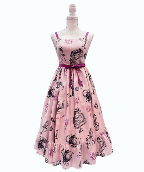 【Duo D】　Little banquet Jumper Skirt
