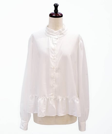 【Lsize】Thetis Blouse（white）