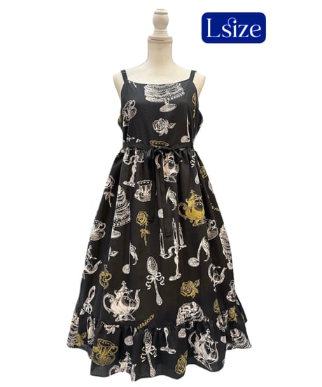 Little banquet Jumper Skirt（Black）