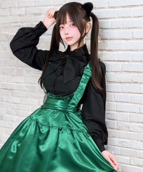 Clio Skirt 　 ーShantungVer.ー （Green）