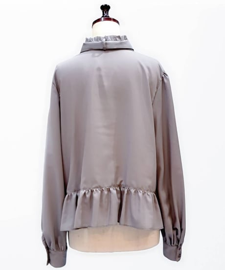 【Lsize】Thetis Blouse（Gray）