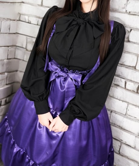 Clio Skirt 　 ーShantungVer.ー （Purple）