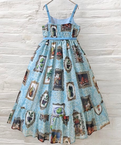 Fruit Still Life Art Museum Jumper Skirt（sax）