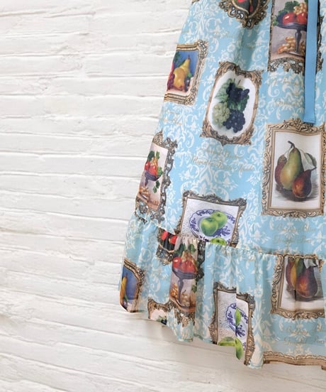 Fruit Still Life Art Museum Jumper Skirt（sax）