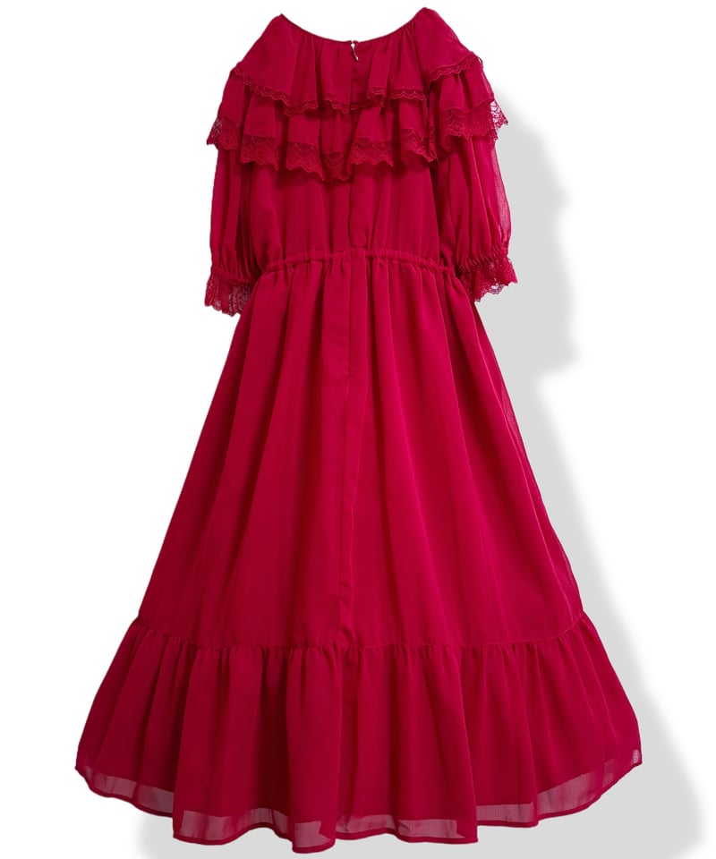 TRALALA フリルワンピース スカート　平成ギャル　　原宿　渋谷ギャル TRALALA フリルワンピース スカート 平成ギャル 原宿 渋谷ギャル