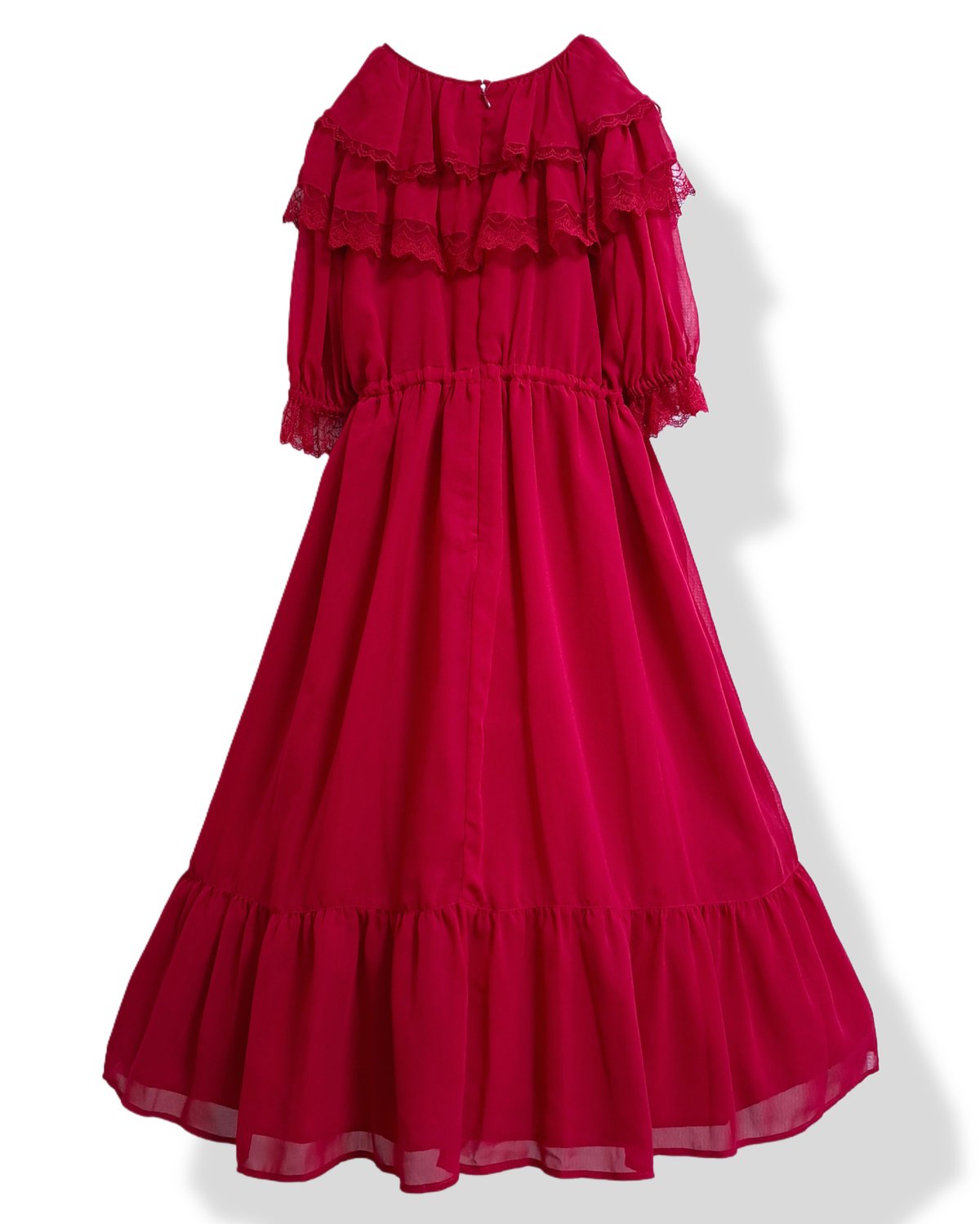 Thaleia one-piece dress（Red） | Perla nell' ostr