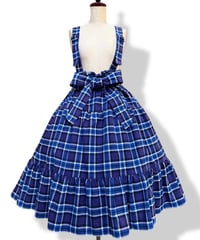 Clio Skirt 　 ーChecked Ver.ー(Blue)