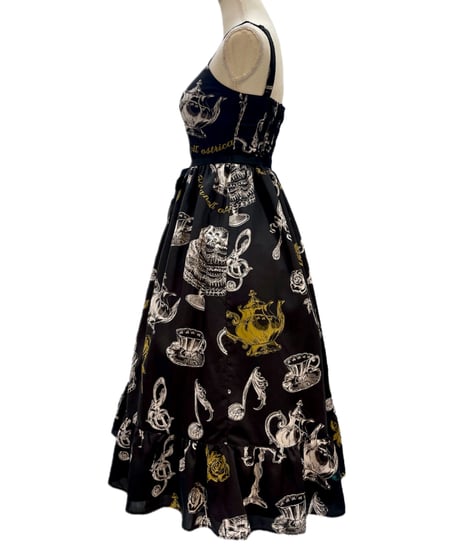 Little banquet Jumper Skirt（Black）