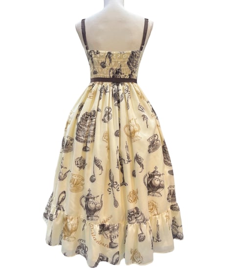 Little banquet Jumper Skirt（Ivory）Mサイズ