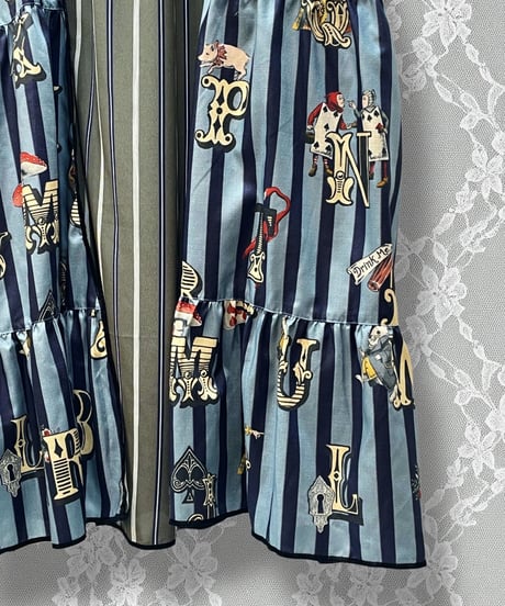 Mother's made/マザーズメイド　Perla nell'ostricaコラボワンピース(Sax blue)
