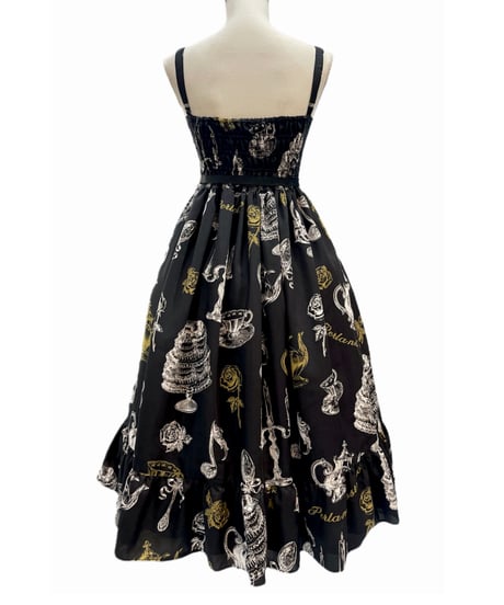 Little banquet Jumper Skirt（Black）