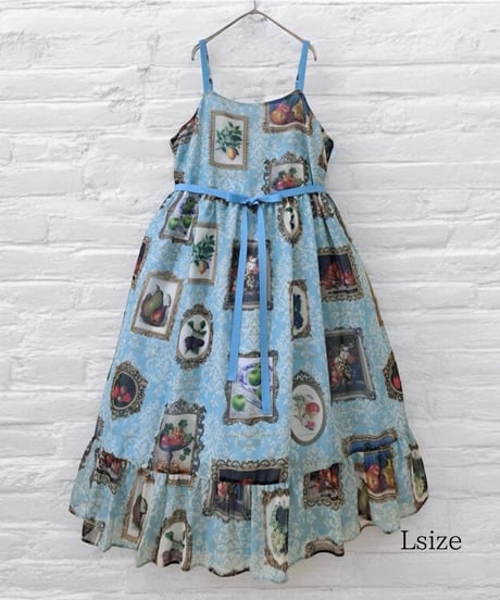 Fruit Still Life Art Museum Jumper Skirt（sax）