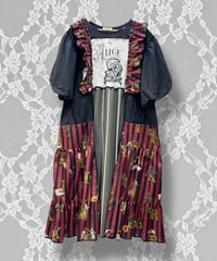 Mother's made/マザーズメイド　Perla nell'ostricaコラボワンピース(Red)