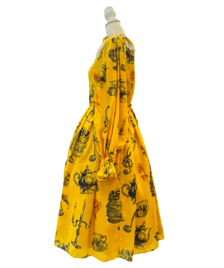 Little banquet one-piece（yellow）