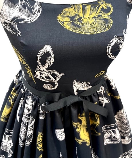 Little banquet Jumper Skirt（Black）