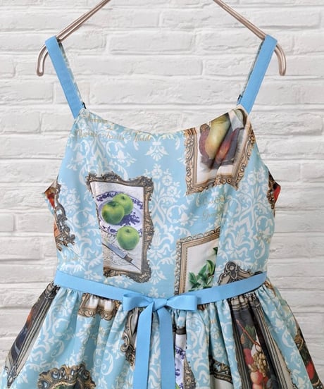Fruit Still Life Art Museum Jumper Skirt（sax）