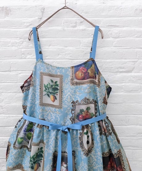 Fruit Still Life Art Museum Jumper Skirt（sax）