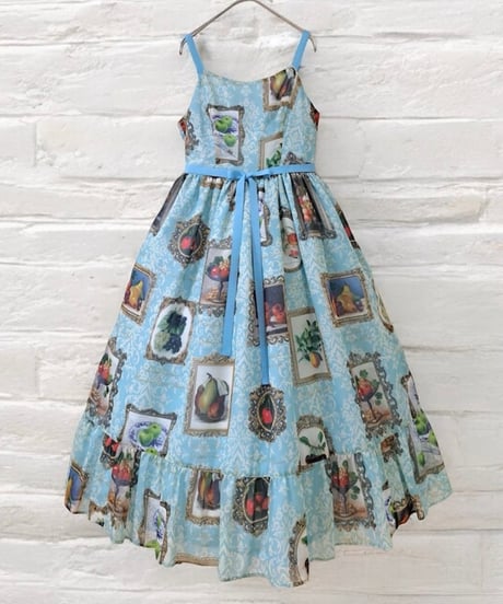 Fruit Still Life Art Museum Jumper Skirt（sax）