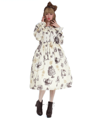 Little banquet one-piece（Ivory）