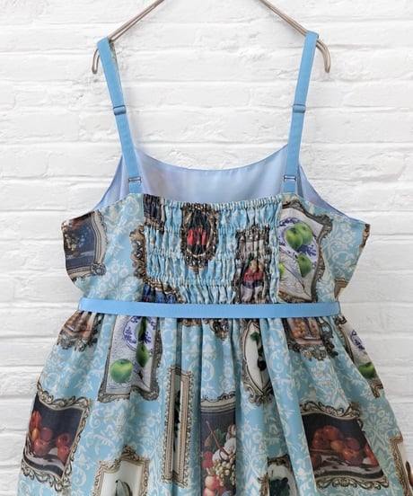 Fruit Still Life Art Museum Jumper Skirt（sax）