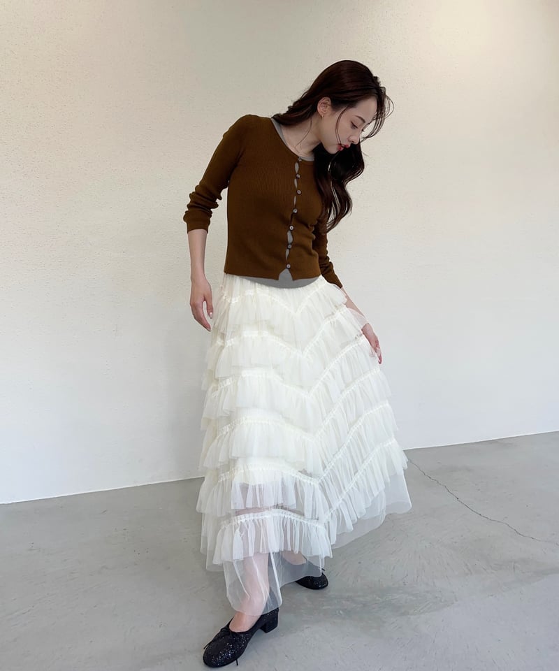 【まい様確認用】 canone スカート&パールニット まい様確認用】 canone スカート&パールニット パールニット