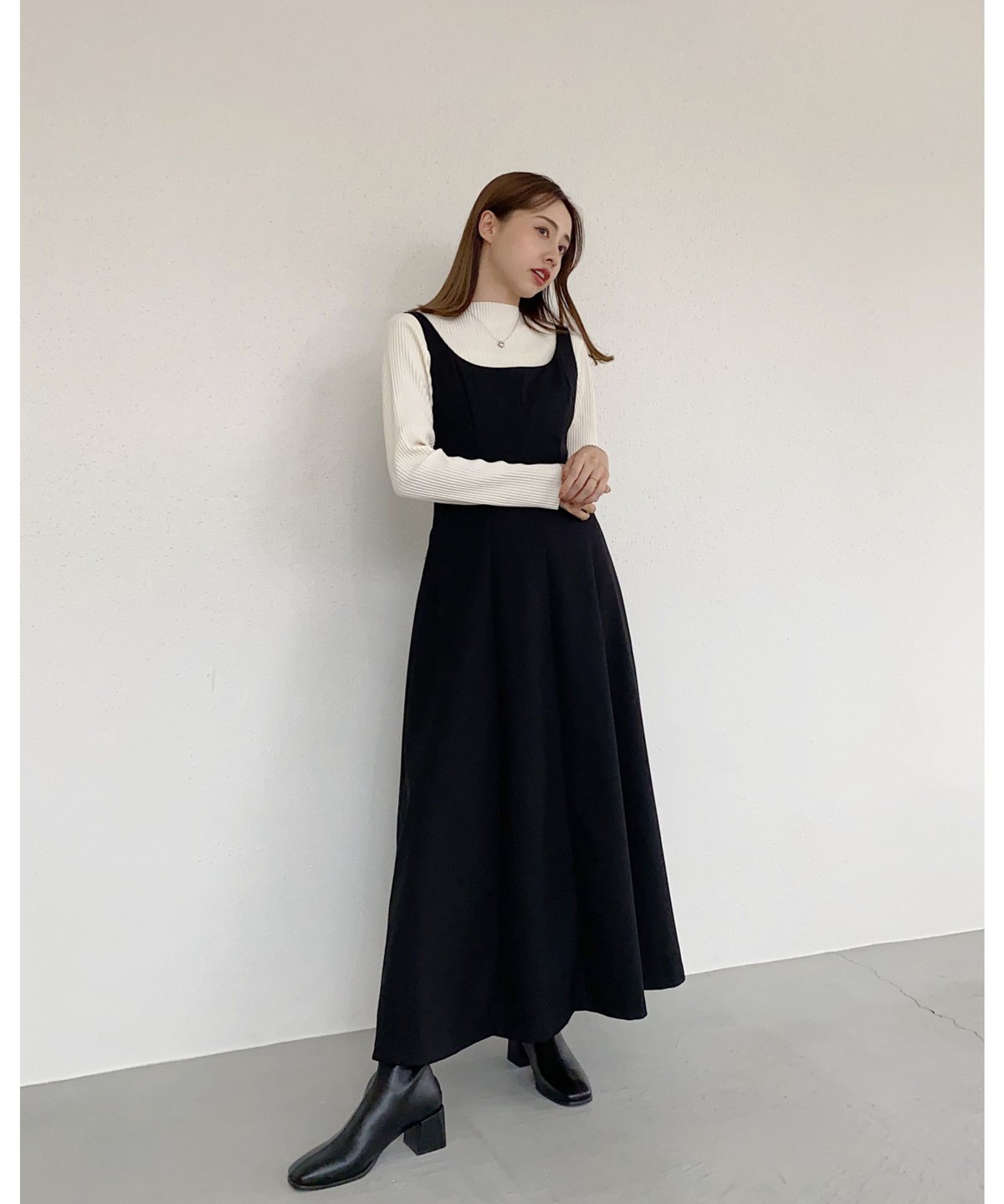 ebure⭐︎大人ジャンバースカート⭐︎38 フレアジャンパースカート | FURBLE