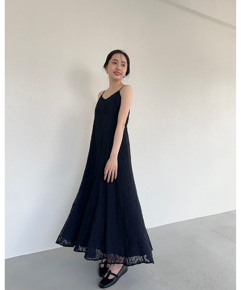 ネット完売品】エンブロイダリーキャミワンピース