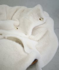 《予約商品11月25日〜》スタンドカラーエコファーロングコート