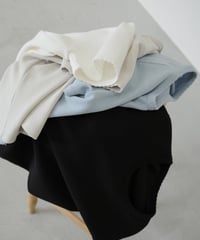 ミニスカラップリブTシャツ