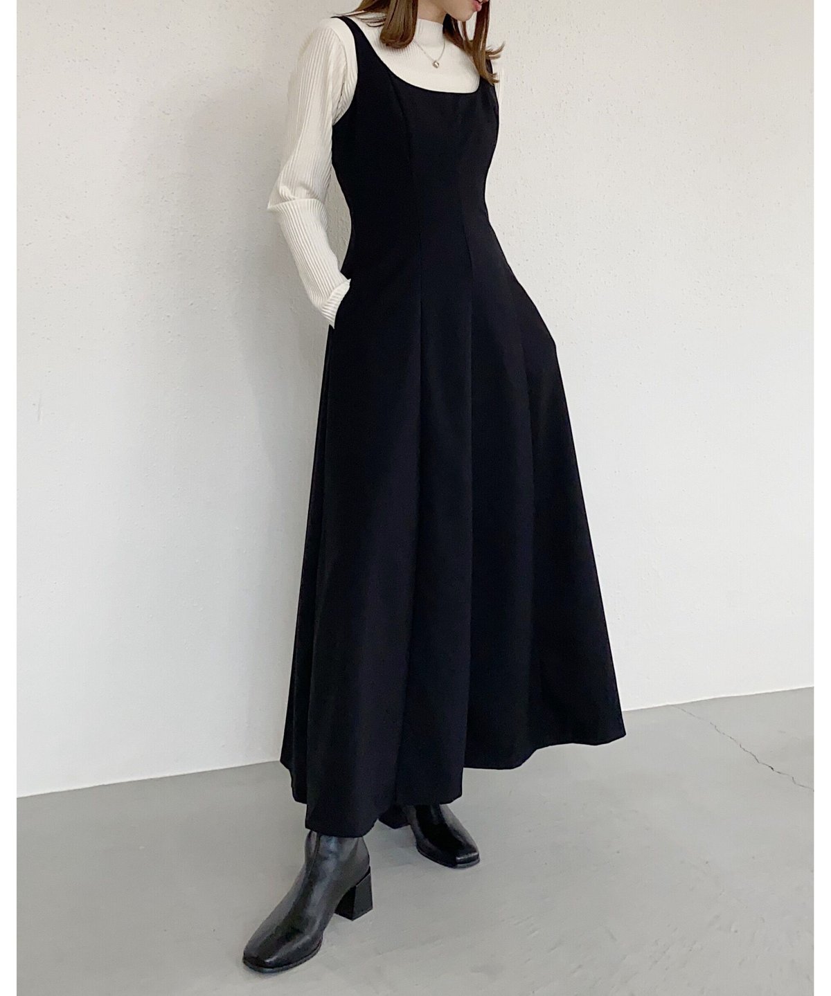 フレアジャンパースカート | FURBLE フレアジャンパースカート | FURBLE