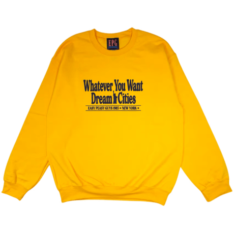 Dream Cities NY Sweat (Yellow)