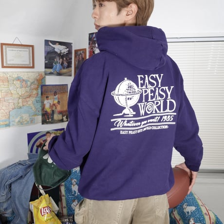 Easy Peasy World Hoodie
