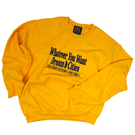 Dream Cities NY Sweat (Yellow)