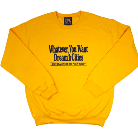 Dream Cities NY Sweat (Yellow)