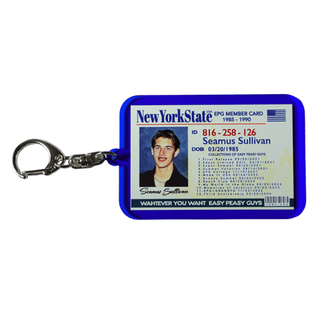 Member Card Keyring